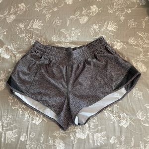 grey lululemon shorts